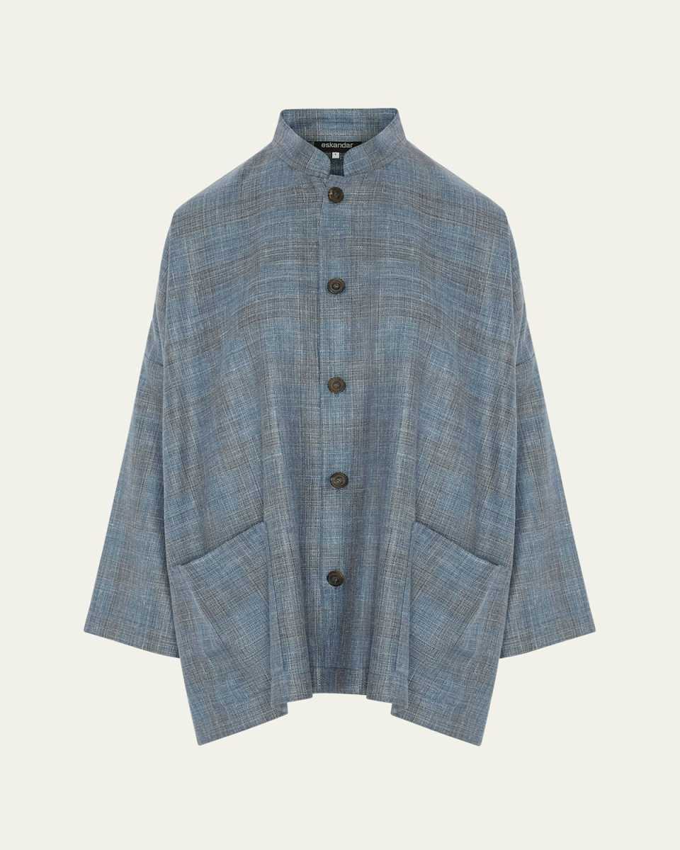 Wide Mandarin Jacket (Long Length)